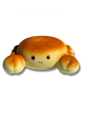 NEW Squishy Crab Bun Bread Slow Rise Foam Fidget Kawaii Toy Kid & Adult Squishy